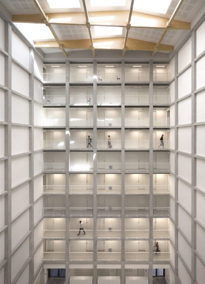 Student housing block by Atelier Villemard et Associés (AVA) in Champs-sur-Marne