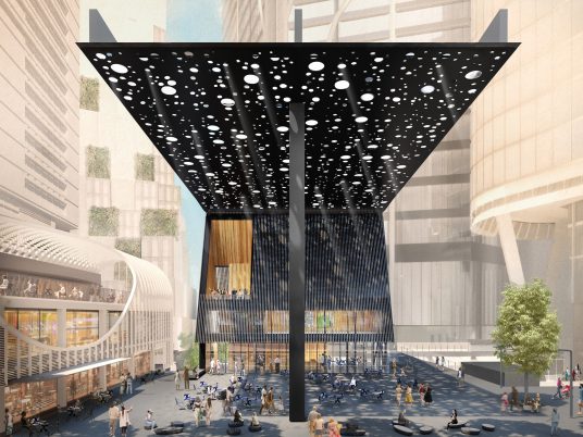 Sydney Plaza by Adjaye Associates and Daniel Boyd