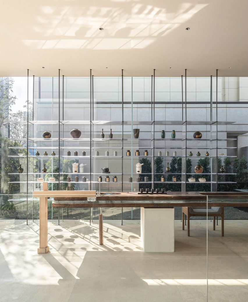 TEA Community Centre by Waterfrom Design entrance pavilion