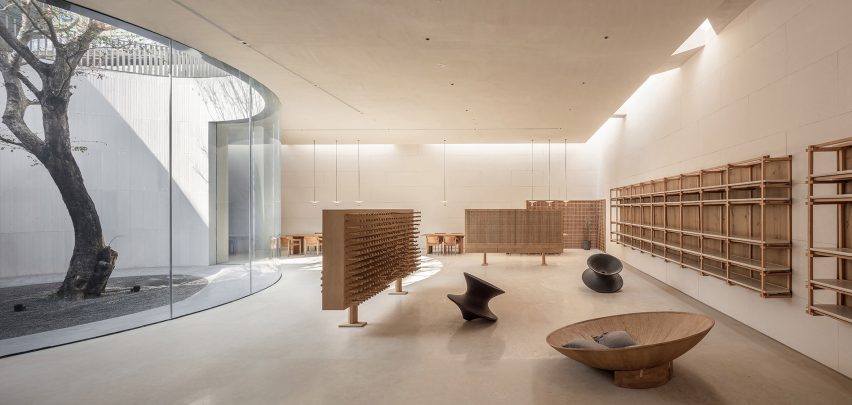 TEA Community Centre by Waterfrom Design reading area