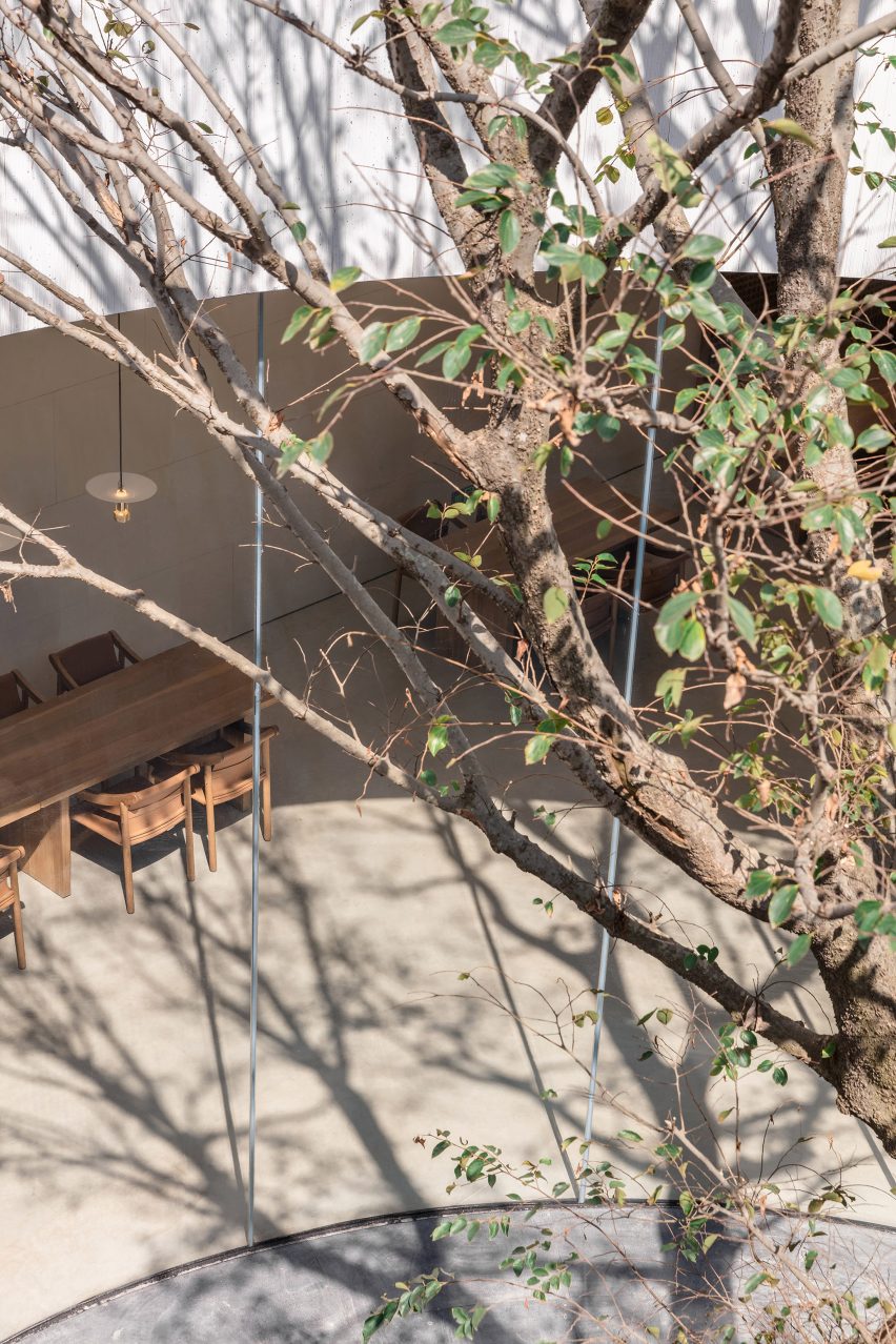 TEA Community Centre by Waterfrom Design courtyard