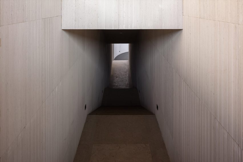 TEA Community Centre by Waterfrom Design staircase