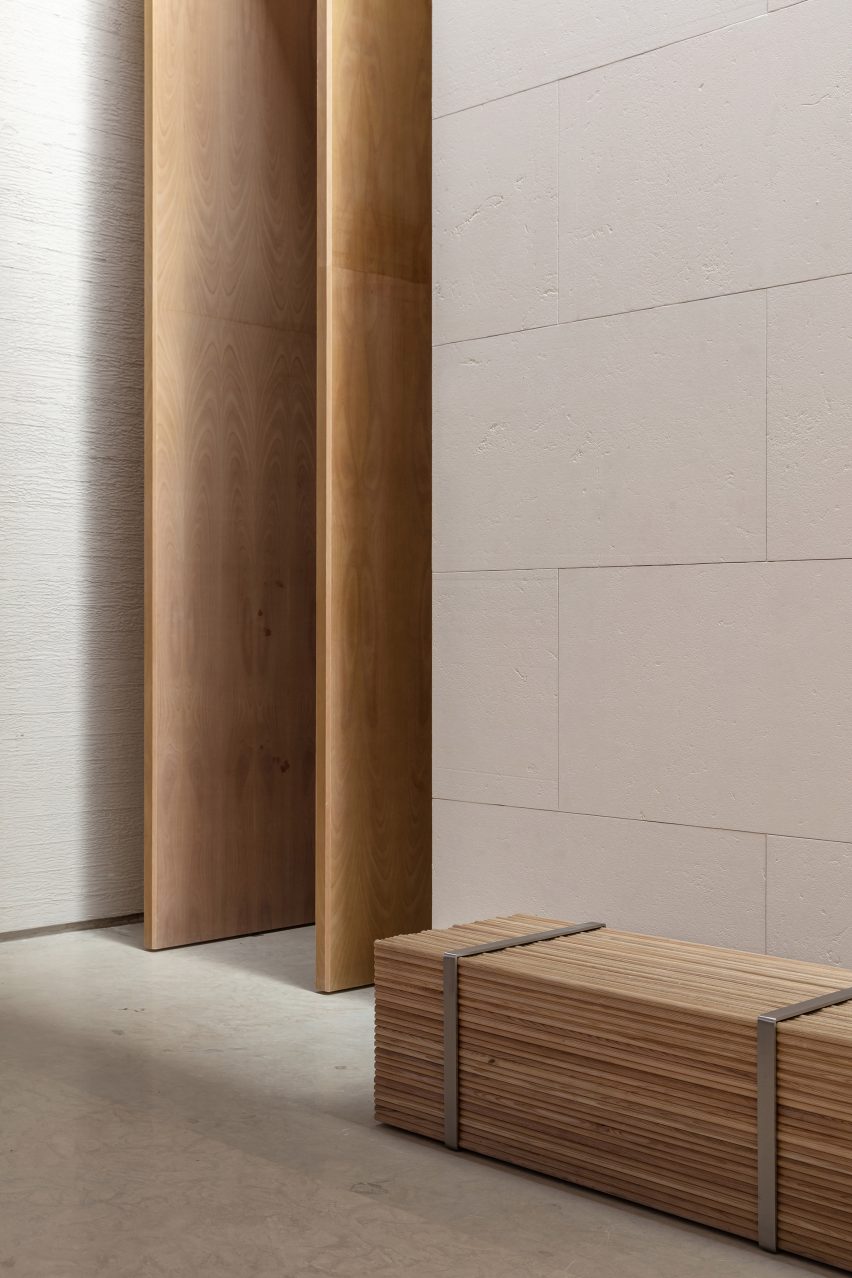 TEA Community Centre by Waterfrom Design door
