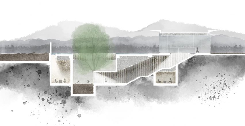 TEA Community Centre by Waterfrom Design section one