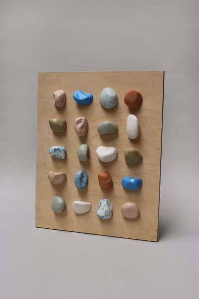 Tessa Silva creates compostable homeware from surplus milk and chalk