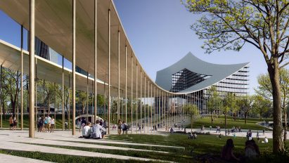 The Portico for CityLife in Milan by BIG