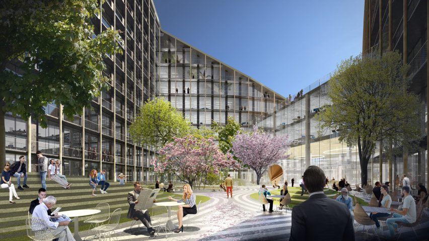 The Portico for CityLife in Milan by BIG