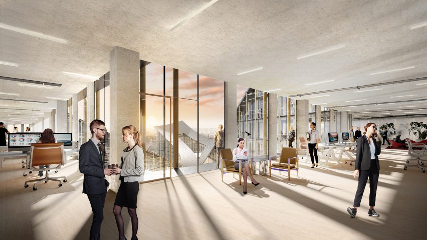 The Portico for CityLife in Milan by BIG