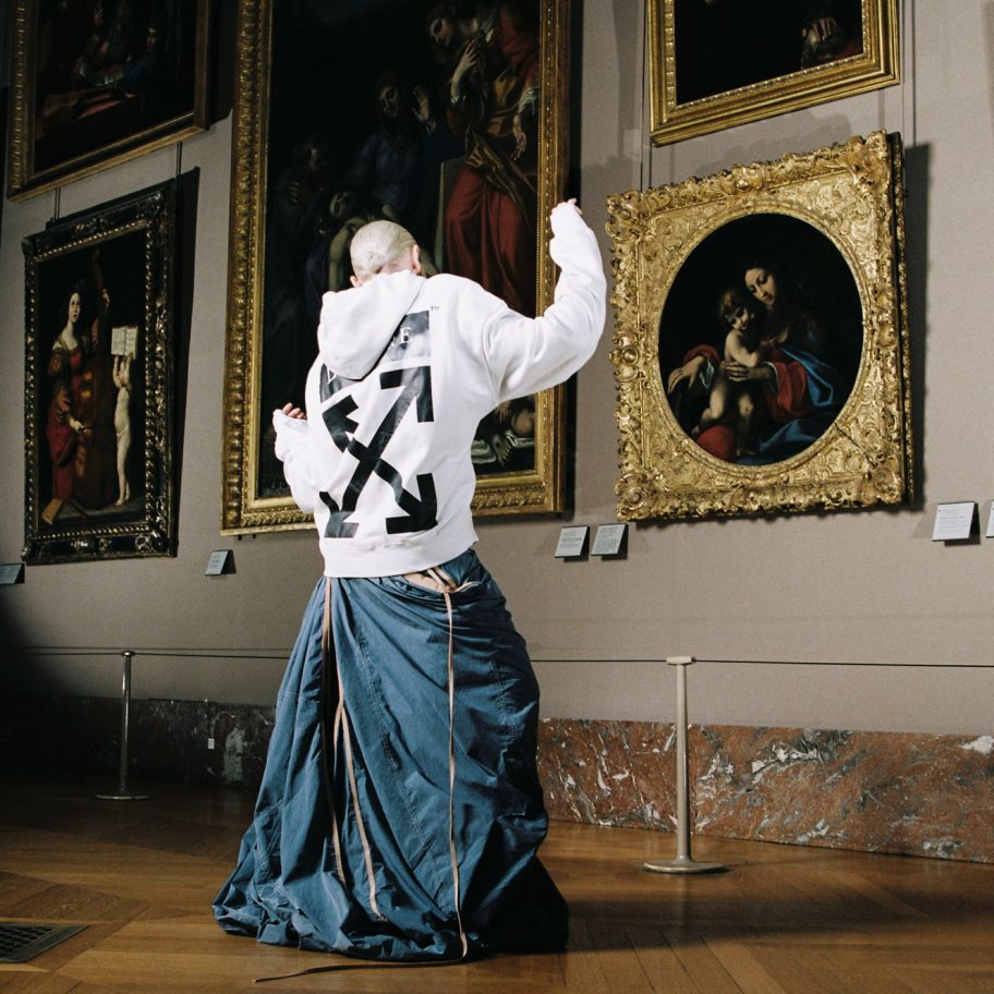 Virgil Abloh creates streetwear collection for the Musée du Louvre