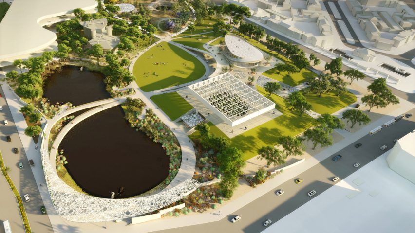 La Brea Tar Pits by Weiss Manfredi