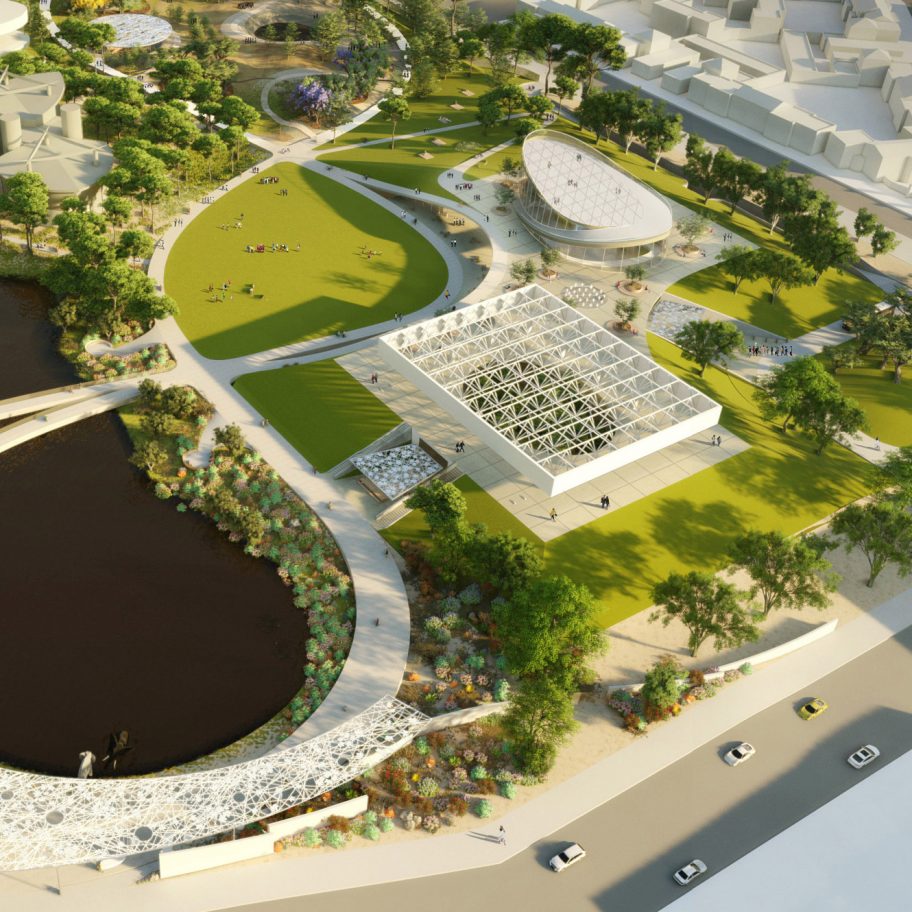 La Brea Tar Pits by Weiss Manfredi