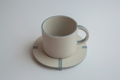 Yuting Chang turns blue-and-white porcelain inside out to make tableware