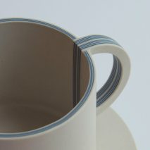 Yuting Chang turns blue-and-white porcelain inside out to make tableware