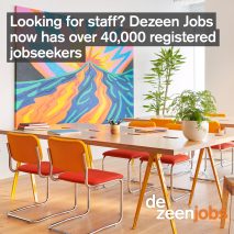 Dezeen Jobs now has over 40,000 jobseeker accounts!