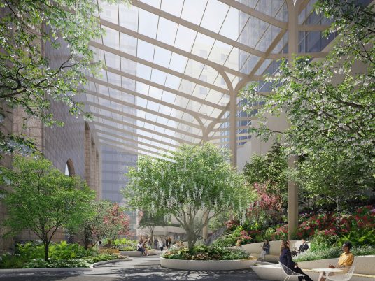 550 Madison garden by Snohetta