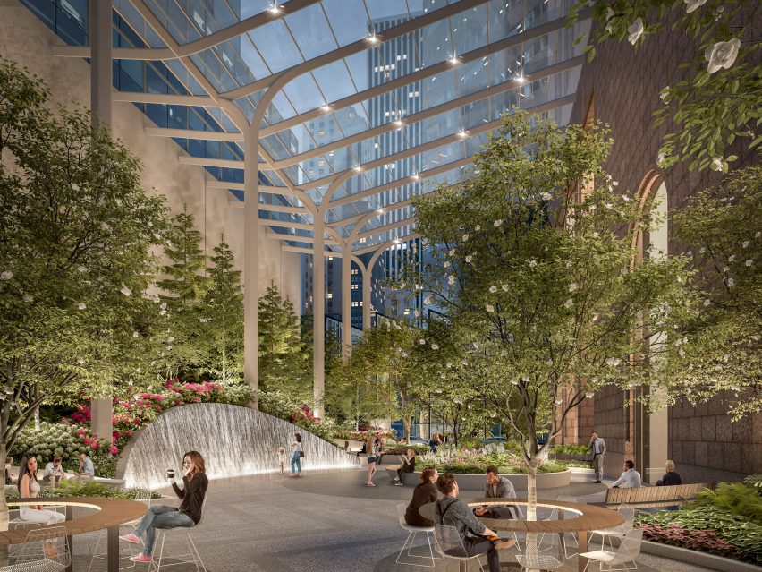 550 Madison garden by Snohetta