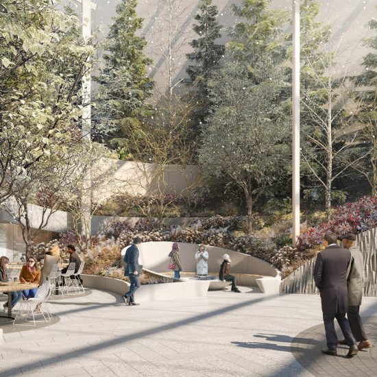 550 Madison garden by Snohetta
