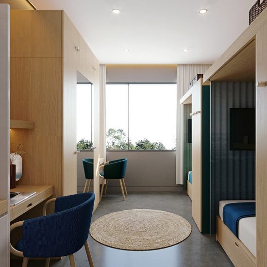 Olive co-living India PriestmanGoode