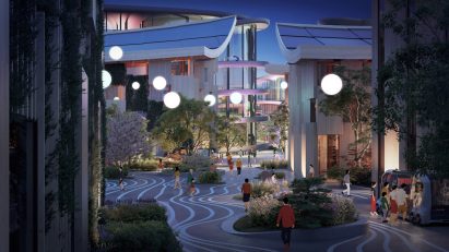 BIG and Toyota reveal plans for city of the future under Mount Fuji in Japan