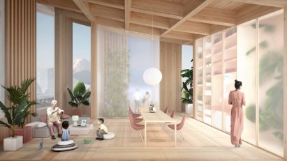 BIG and Toyota reveal plans for city of the future under Mount Fuji in Japan