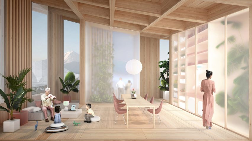 BIG and Toyota reveal plans for city of the future under Mount Fuji in Japan