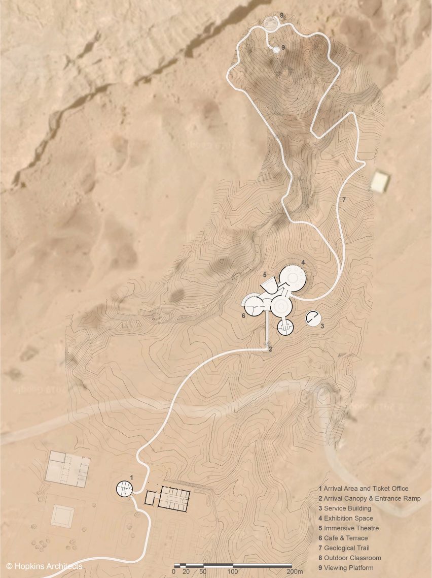 Hopkins Architects completes Buhais Geology Park, Sharjah, UAE