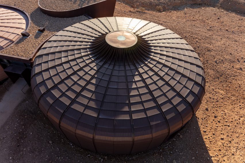 Hopkins Architects completes Buhais Geology Park, Sharjah, UAE