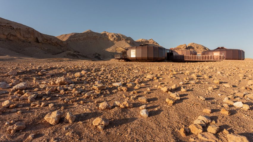 Hopkins Architects completes Buhais Geology Park, Sharjah, UAE