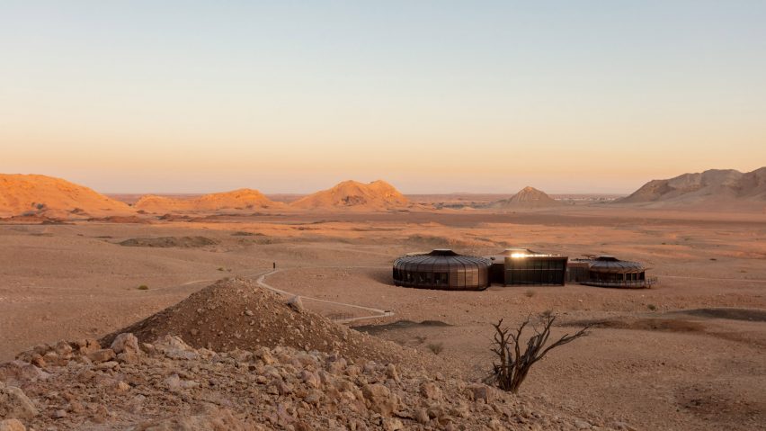 Hopkins Architects completes Buhais Geology Park, Sharjah, UAE