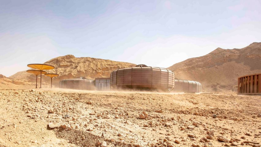 Hopkins Architects completes Buhais Geology Park, Sharjah, UAE