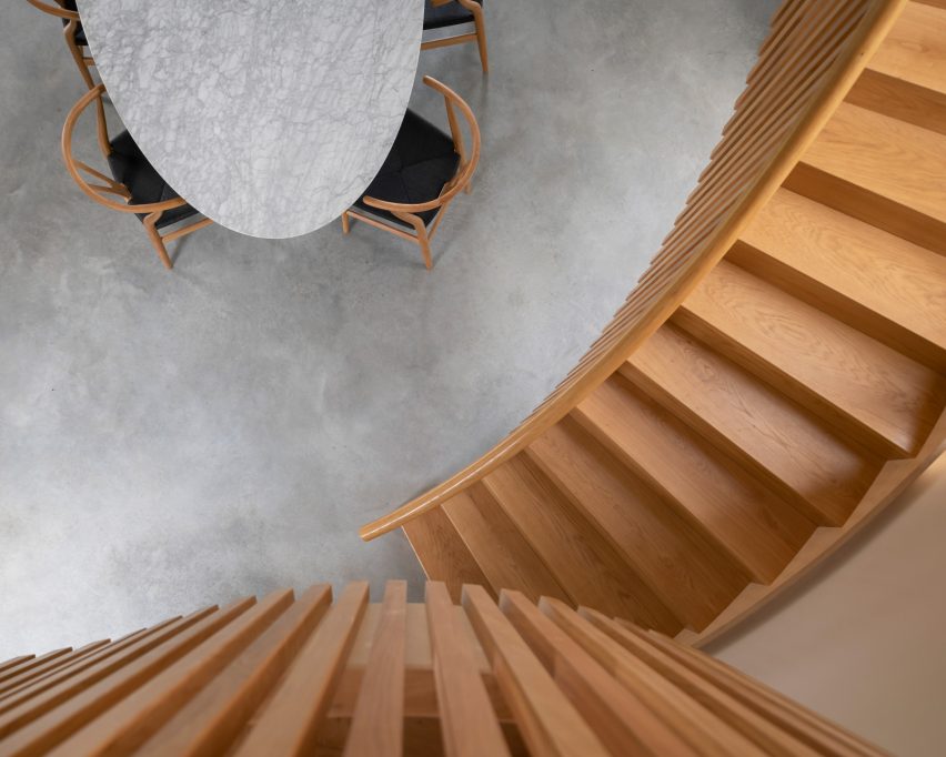 Bumpers Oast house by ACME dining space