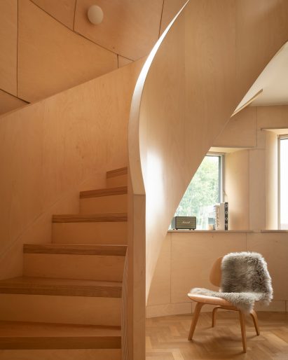 Bumpers Oast house by ACME staircase