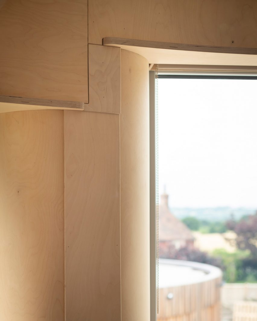 Bumpers Oast house by ACME window