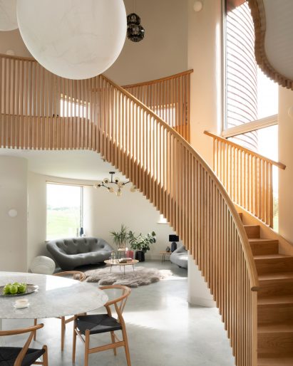 Bumpers Oast house by ACME staircase