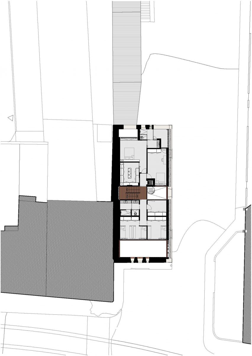 Casa Altinho by António Costa Lima Arquitectos Second Floor Plan