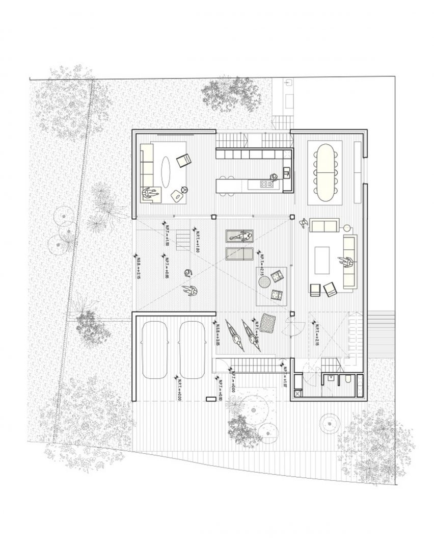 Casa Ombra by Cadaval and Sola Morales Belvedere Floor Plan