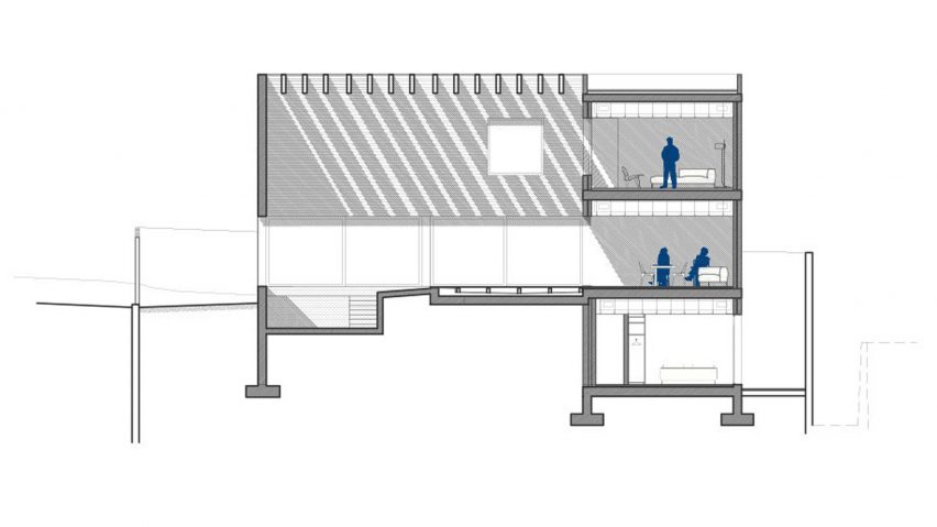 Casa Ombra by Cadaval and Sola Morales Section