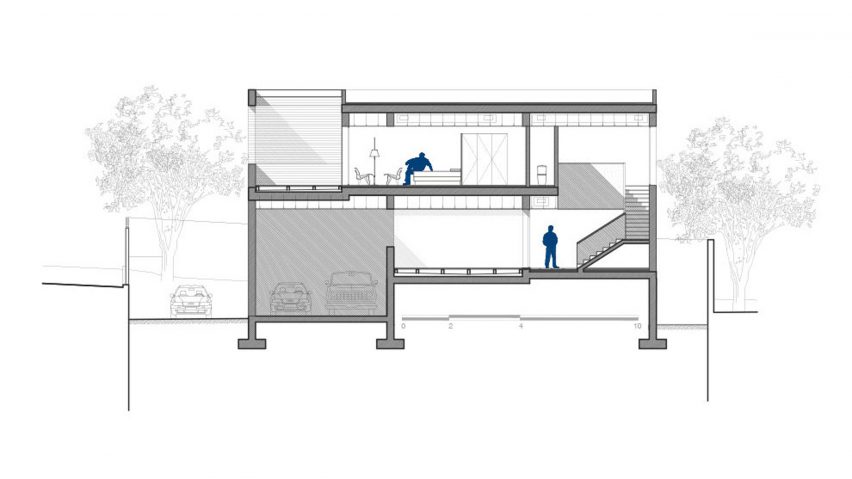 Casa Ombra by Cadaval and Sola Morales Section