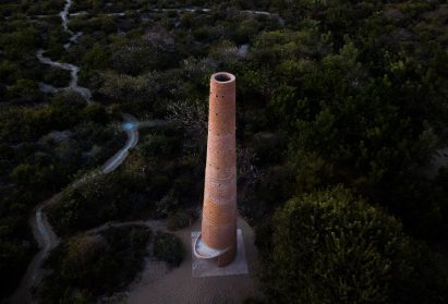 Chimney Casa Wabi by Alberto Kalach