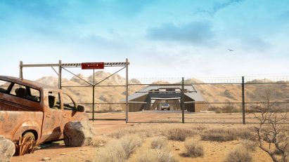 Cyberhouse designed by Modern House Architecture & Design for Cybertruck-driving apocalypse survivors
