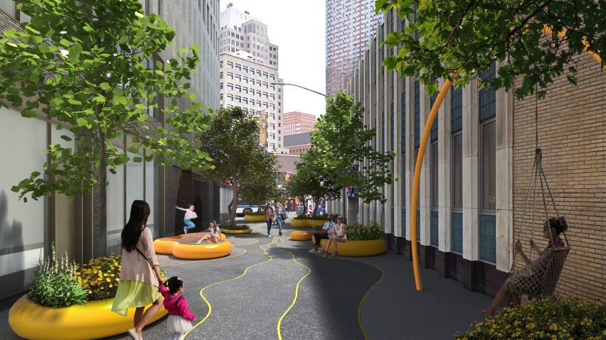 Downtown Brooklyn Public Realm by BIG