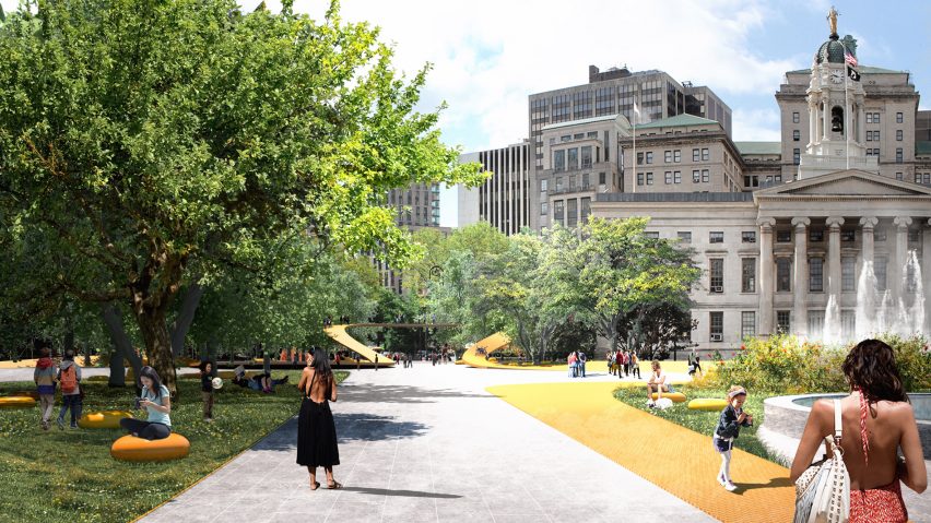 Downtown Brooklyn Public Realm by BIG