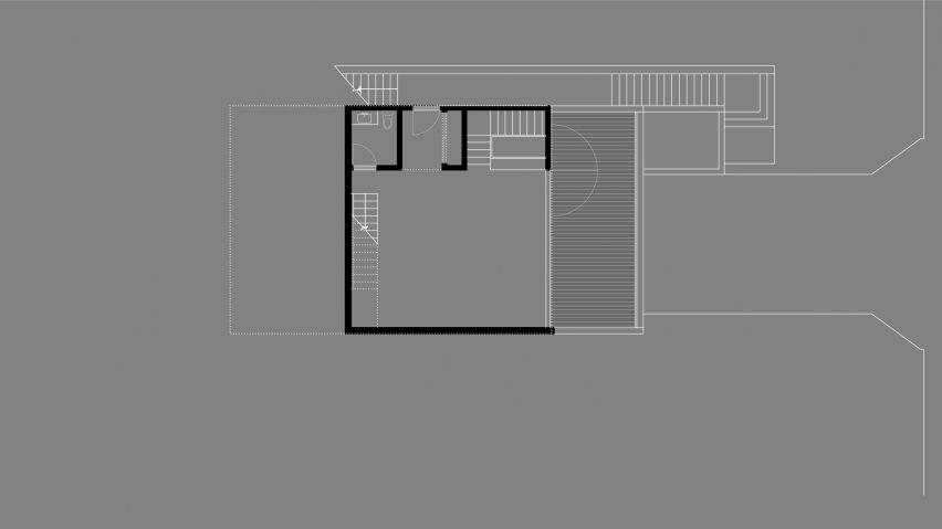 Echo House by Aaron Neubert Architects First Floor Plan