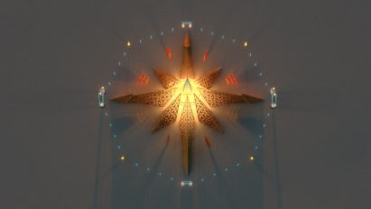 Empyrean Burning Man by Laurence Verbeck and Sylvia Adrienne Lisse