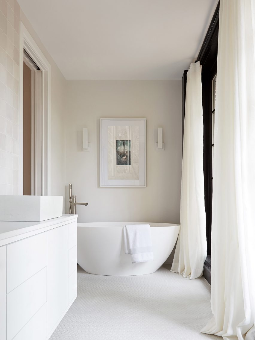 White bathroom