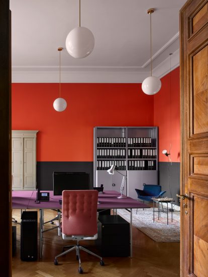 Euroboden's Berlin office, designed by David Kohn Architects