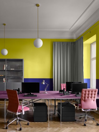 Euroboden's Berlin office, designed by David Kohn Architects