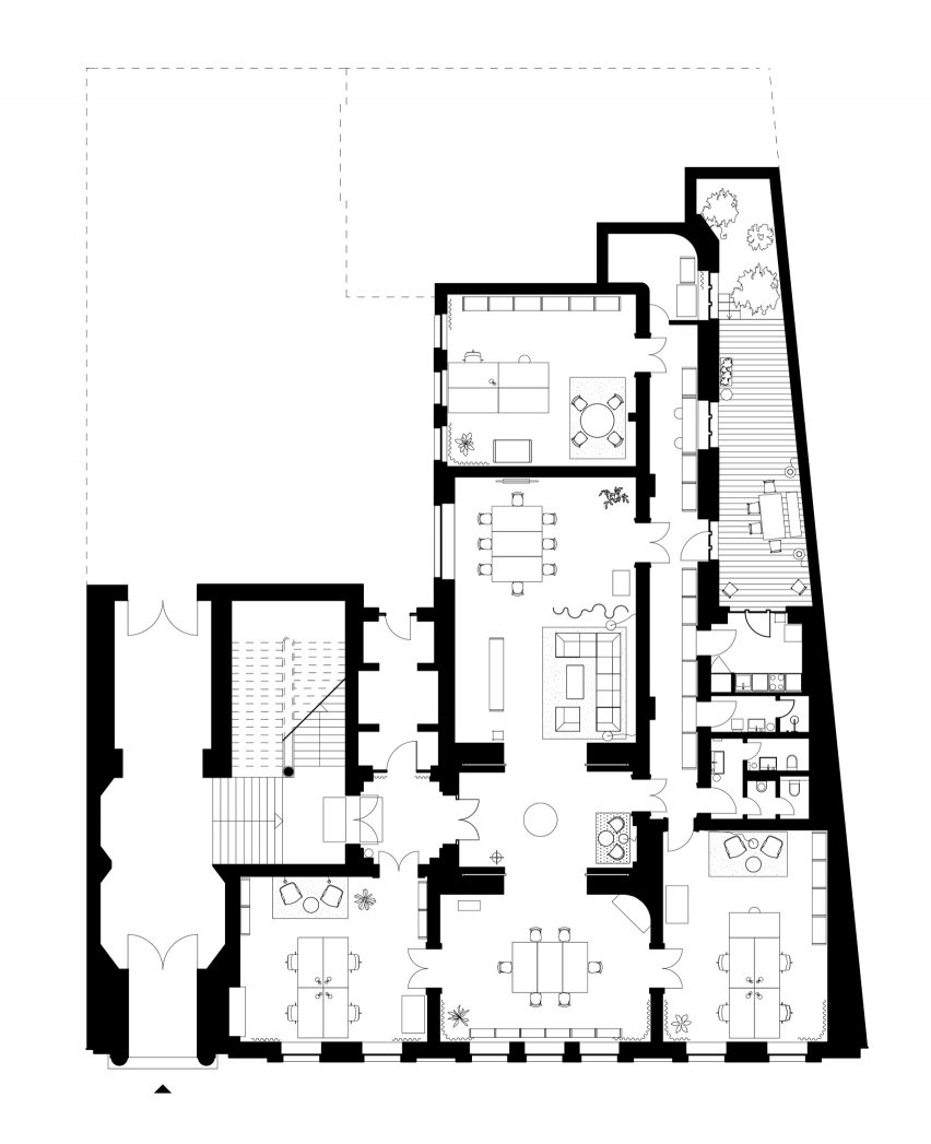 Euroboden's Berlin office, designed by David Kohn Architects