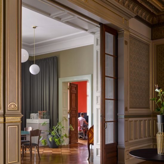 Euroboden's Berlin office, designed by David Kohn Architects