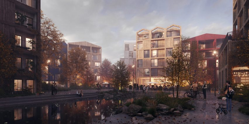 Fælledby housing by Henning Larsen